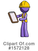 Purple Design Mascot Clipart #1572128 by Leo Blanchette