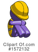 Purple Design Mascot Clipart #1572132 by Leo Blanchette
