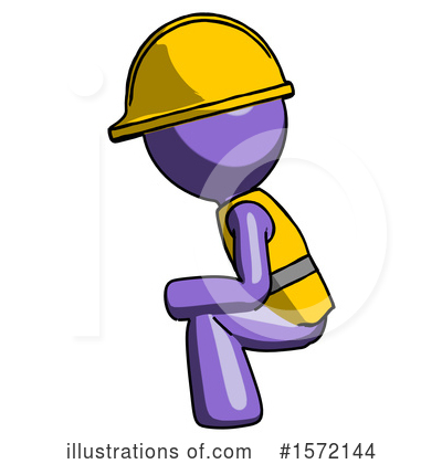 Royalty-Free (RF) Purple Design Mascot Clipart Illustration by Leo Blanchette - Stock Sample #1572144