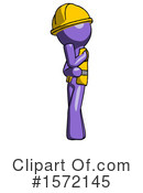 Purple Design Mascot Clipart #1572145 by Leo Blanchette
