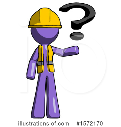 Royalty-Free (RF) Purple Design Mascot Clipart Illustration by Leo Blanchette - Stock Sample #1572170