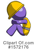 Purple Design Mascot Clipart #1572176 by Leo Blanchette