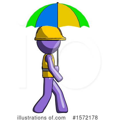 Royalty-Free (RF) Purple Design Mascot Clipart Illustration by Leo Blanchette - Stock Sample #1572178