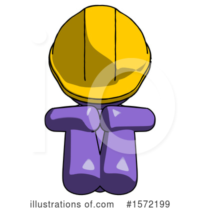 Royalty-Free (RF) Purple Design Mascot Clipart Illustration by Leo Blanchette - Stock Sample #1572199