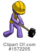 Purple Design Mascot Clipart #1572205 by Leo Blanchette