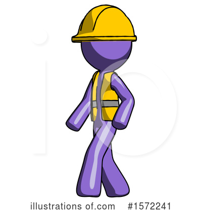 Royalty-Free (RF) Purple Design Mascot Clipart Illustration by Leo Blanchette - Stock Sample #1572241