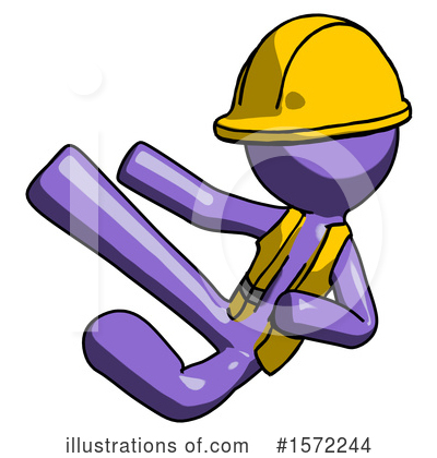 Royalty-Free (RF) Purple Design Mascot Clipart Illustration by Leo Blanchette - Stock Sample #1572244