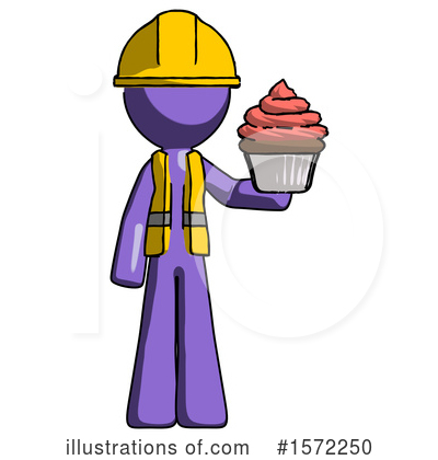 Royalty-Free (RF) Purple Design Mascot Clipart Illustration by Leo Blanchette - Stock Sample #1572250