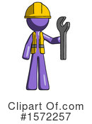 Purple Design Mascot Clipart #1572257 by Leo Blanchette