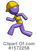 Purple Design Mascot Clipart #1572258 by Leo Blanchette