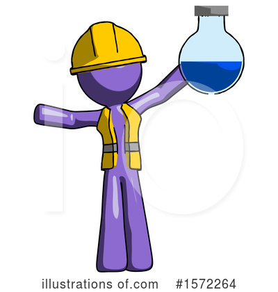 Royalty-Free (RF) Purple Design Mascot Clipart Illustration by Leo Blanchette - Stock Sample #1572264