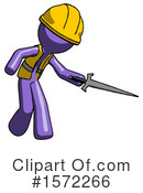 Purple Design Mascot Clipart #1572266 by Leo Blanchette