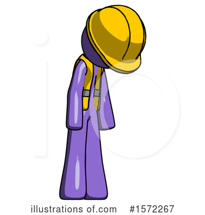 Royalty-Free (RF) Purple Design Mascot Clipart Illustration by Leo Blanchette - Stock Sample #1572267