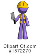 Purple Design Mascot Clipart #1572270 by Leo Blanchette