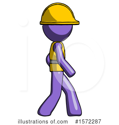 Royalty-Free (RF) Purple Design Mascot Clipart Illustration by Leo Blanchette - Stock Sample #1572287