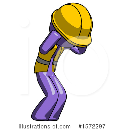 Royalty-Free (RF) Purple Design Mascot Clipart Illustration by Leo Blanchette - Stock Sample #1572297