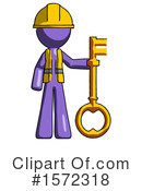 Purple Design Mascot Clipart #1572318 by Leo Blanchette