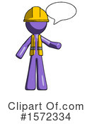 Purple Design Mascot Clipart #1572334 by Leo Blanchette