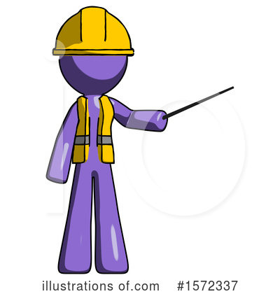 Royalty-Free (RF) Purple Design Mascot Clipart Illustration by Leo Blanchette - Stock Sample #1572337