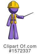 Purple Design Mascot Clipart #1572337 by Leo Blanchette