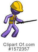 Purple Design Mascot Clipart #1572357 by Leo Blanchette