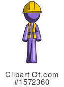 Purple Design Mascot Clipart #1572360 by Leo Blanchette