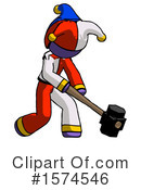 Purple Design Mascot Clipart #1574546 by Leo Blanchette