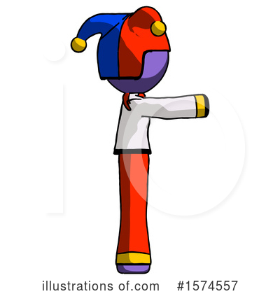 Royalty-Free (RF) Purple Design Mascot Clipart Illustration by Leo Blanchette - Stock Sample #1574557