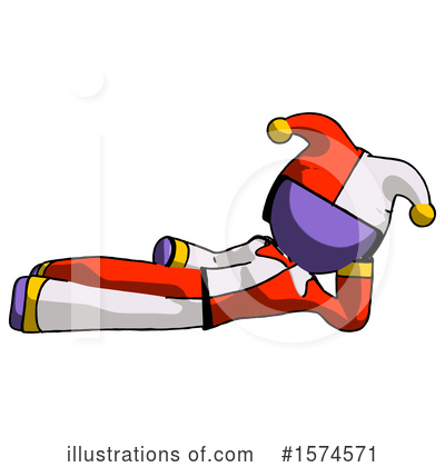 Royalty-Free (RF) Purple Design Mascot Clipart Illustration by Leo Blanchette - Stock Sample #1574571