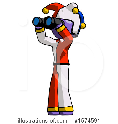 Royalty-Free (RF) Purple Design Mascot Clipart Illustration by Leo Blanchette - Stock Sample #1574591