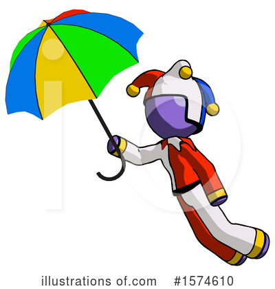 Royalty-Free (RF) Purple Design Mascot Clipart Illustration by Leo Blanchette - Stock Sample #1574610