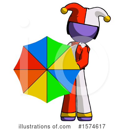 Royalty-Free (RF) Purple Design Mascot Clipart Illustration by Leo Blanchette - Stock Sample #1574617