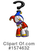 Purple Design Mascot Clipart #1574632 by Leo Blanchette