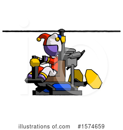 Royalty-Free (RF) Purple Design Mascot Clipart Illustration by Leo Blanchette - Stock Sample #1574659