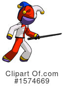 Purple Design Mascot Clipart #1574669 by Leo Blanchette