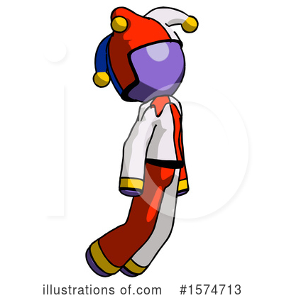 Royalty-Free (RF) Purple Design Mascot Clipart Illustration by Leo Blanchette - Stock Sample #1574713