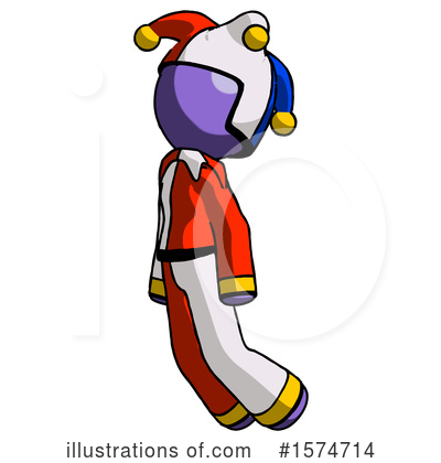 Royalty-Free (RF) Purple Design Mascot Clipart Illustration by Leo Blanchette - Stock Sample #1574714