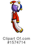 Purple Design Mascot Clipart #1574714 by Leo Blanchette