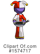 Purple Design Mascot Clipart #1574717 by Leo Blanchette