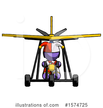 Royalty-Free (RF) Purple Design Mascot Clipart Illustration by Leo Blanchette - Stock Sample #1574725