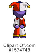 Purple Design Mascot Clipart #1574748 by Leo Blanchette