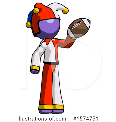 Royalty-Free (RF) Purple Design Mascot Clipart Illustration by Leo Blanchette - Stock Sample #1574751