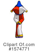 Purple Design Mascot Clipart #1574771 by Leo Blanchette