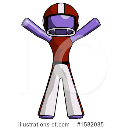 Royalty-Free (RF) Purple Design Mascot Clipart Illustration by Leo Blanchette - Stock Sample #1582085