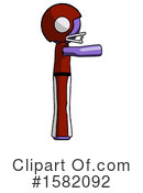 Purple Design Mascot Clipart #1582092 by Leo Blanchette