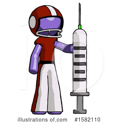 Royalty-Free (RF) Purple Design Mascot Clipart Illustration by Leo Blanchette - Stock Sample #1582110