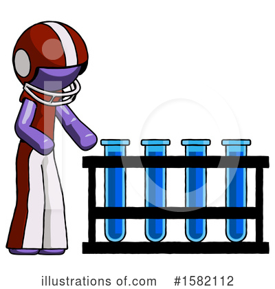 Royalty-Free (RF) Purple Design Mascot Clipart Illustration by Leo Blanchette - Stock Sample #1582112