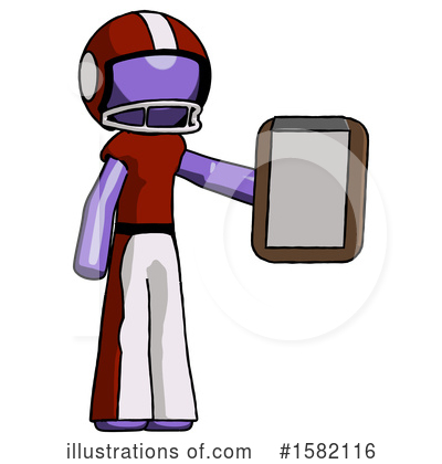 Royalty-Free (RF) Purple Design Mascot Clipart Illustration by Leo Blanchette - Stock Sample #1582116