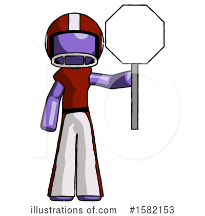 Royalty-Free (RF) Purple Design Mascot Clipart Illustration by Leo Blanchette - Stock Sample #1582153