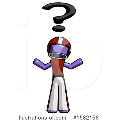 Royalty-Free (RF) Purple Design Mascot Clipart Illustration by Leo Blanchette - Stock Sample #1582156